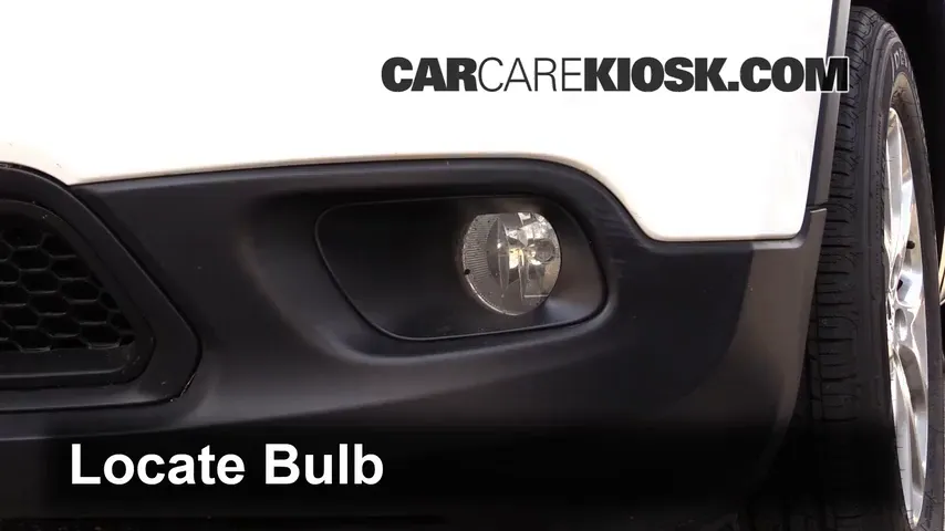 2015 Jeep Cherokee Latitude 2.4L 4 Cyl. Lights Fog Light (replace bulb)